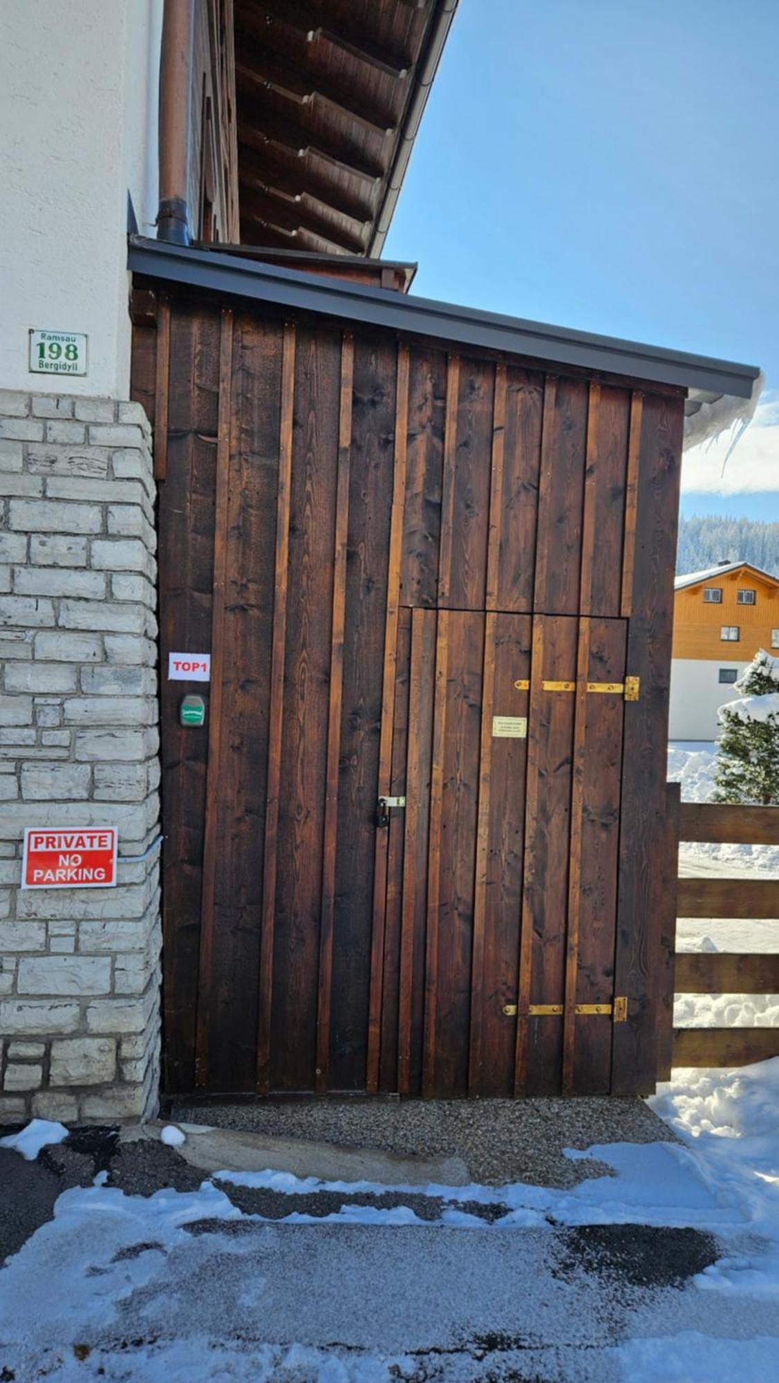Bergidyll Top 1 Gartenwohnung Ramsau am Dachstein Esterno foto